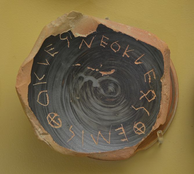 Carole Raddato, Ostraka for Ostracism